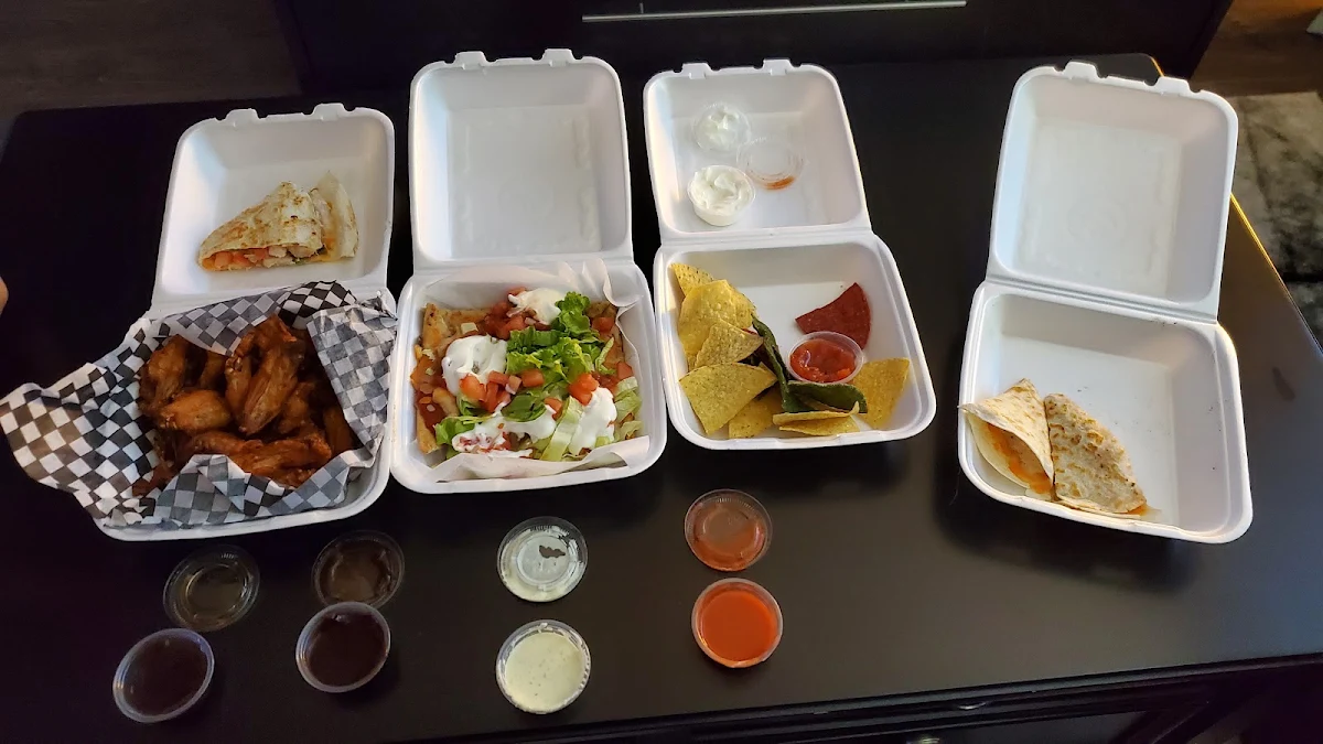 Chicken Wings Chicken Taco Pizza Chicken Quesadilla