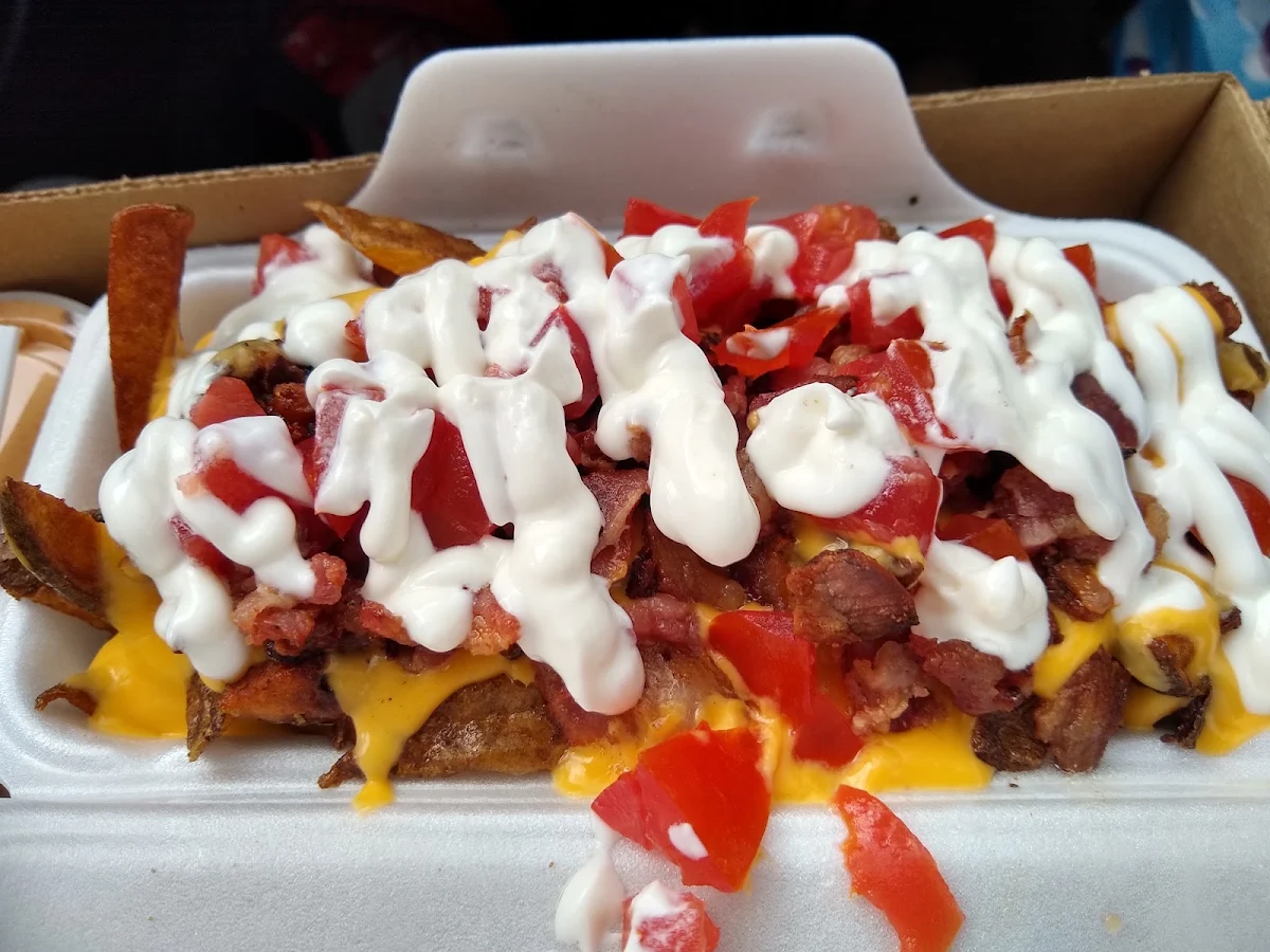 Bacon Cheddar Cheese Fries