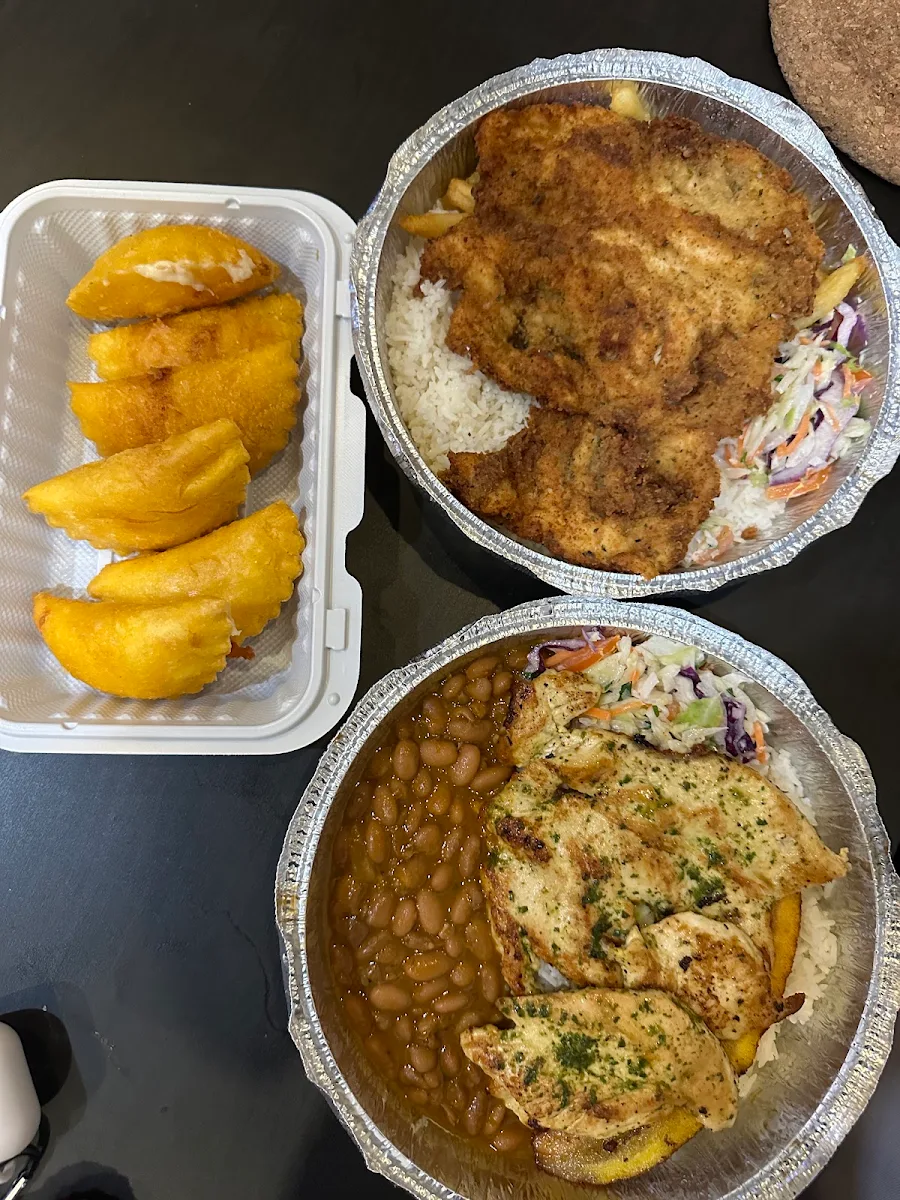 Empanadas Chicken Chop and Grilled Chicken Breast