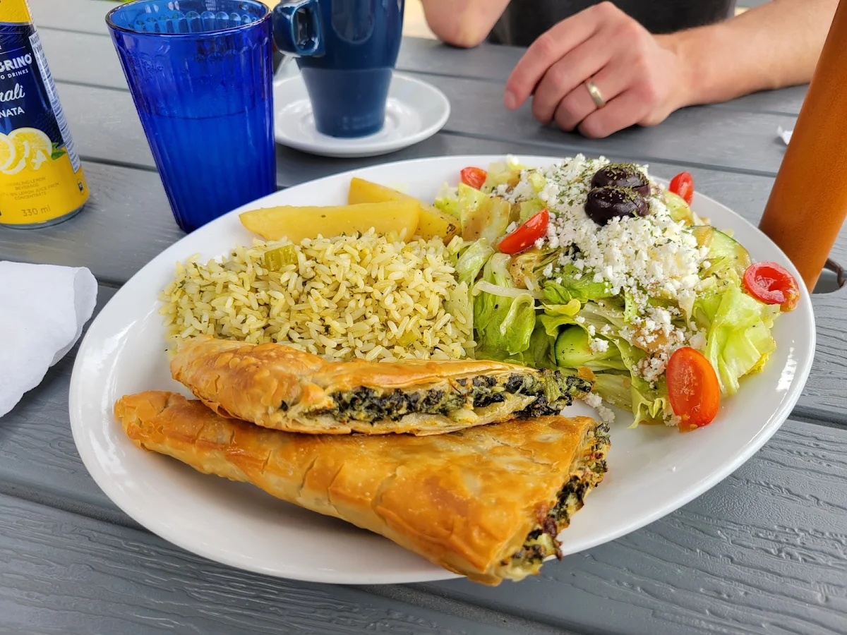 Spanakopita Plate