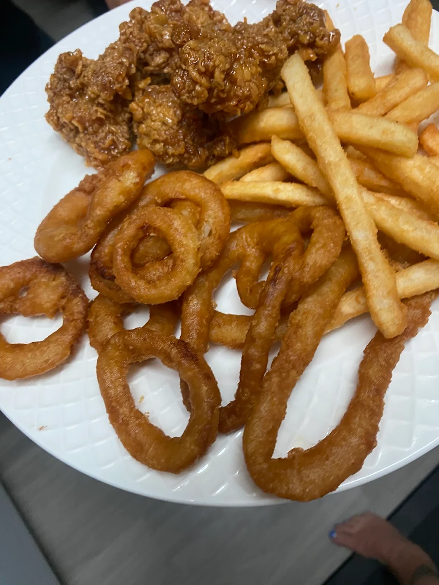 Onion Ring Fries