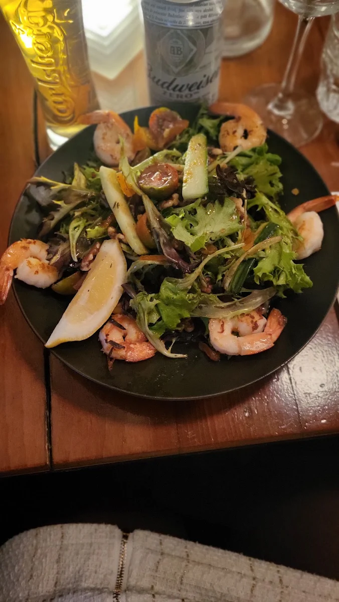 Salade Du Chef Aux Crevettes