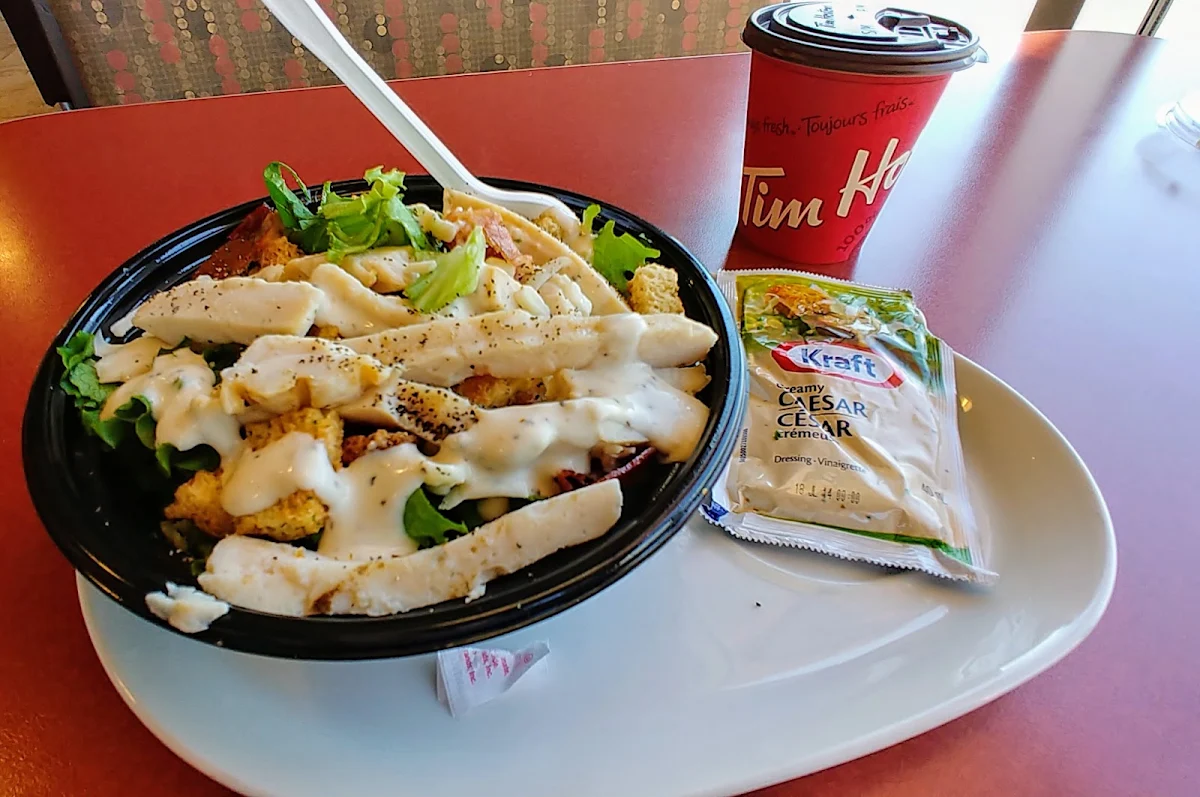 Chicken Salad & Coffee