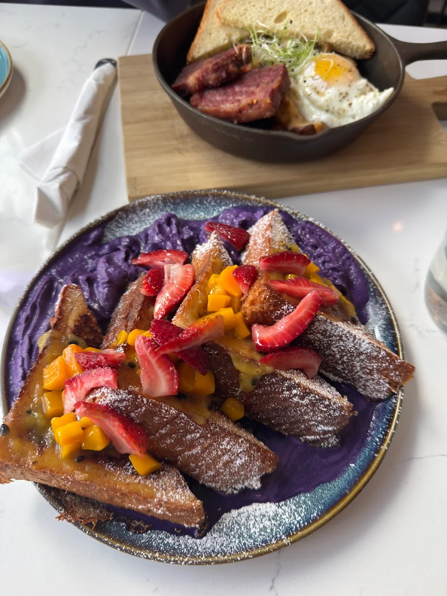 Ube French Toast
