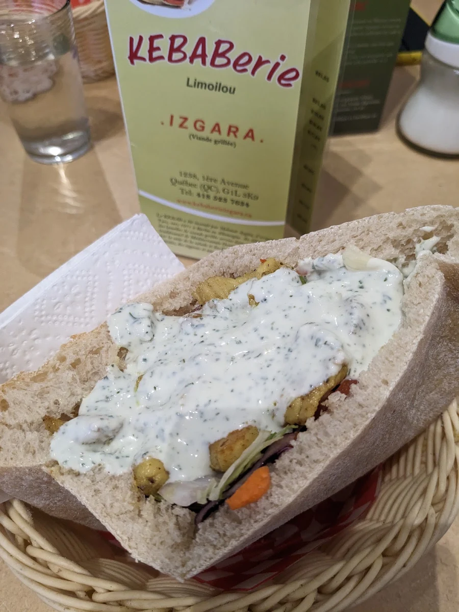 Kebab Poulet