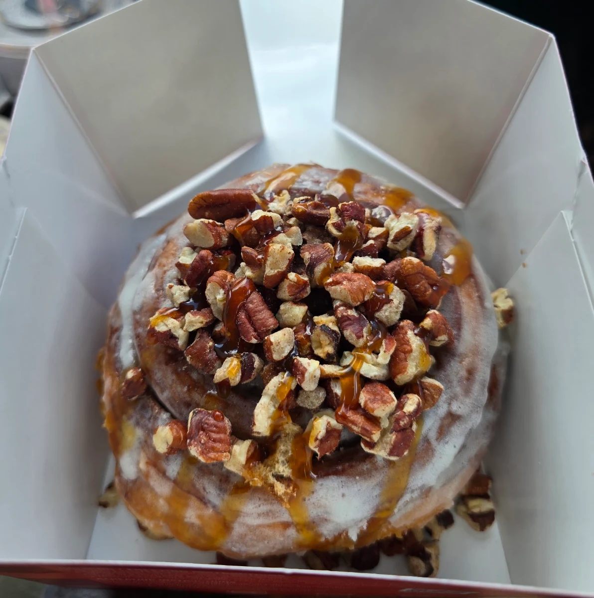 Pecan Cinnamon Roll