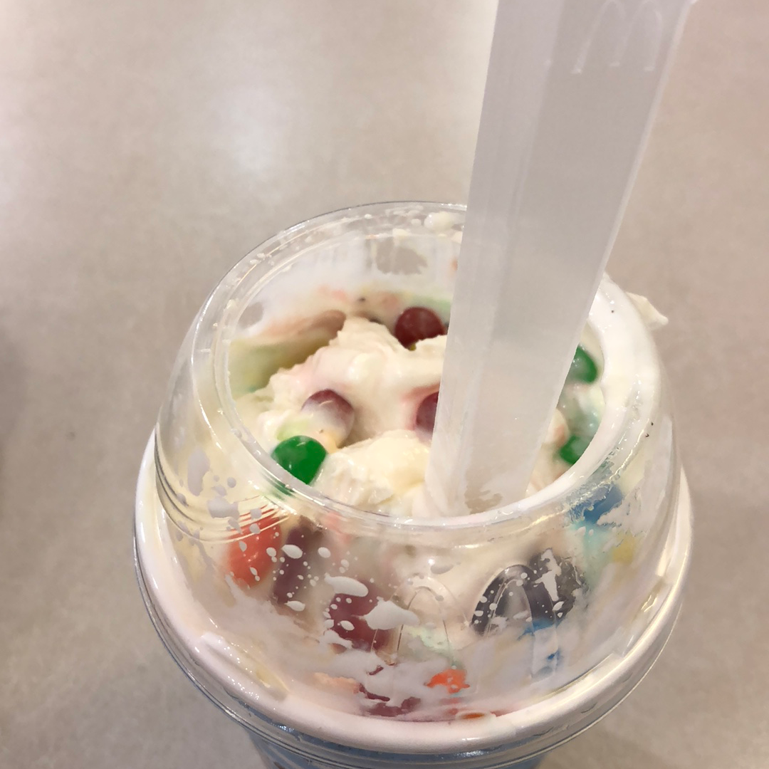 Smarties Mcflurry 390 0 Cals