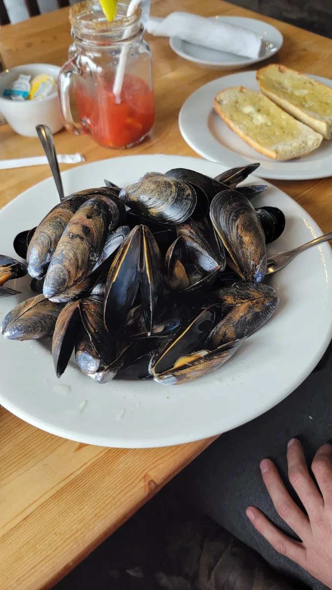 Steamed Mussels