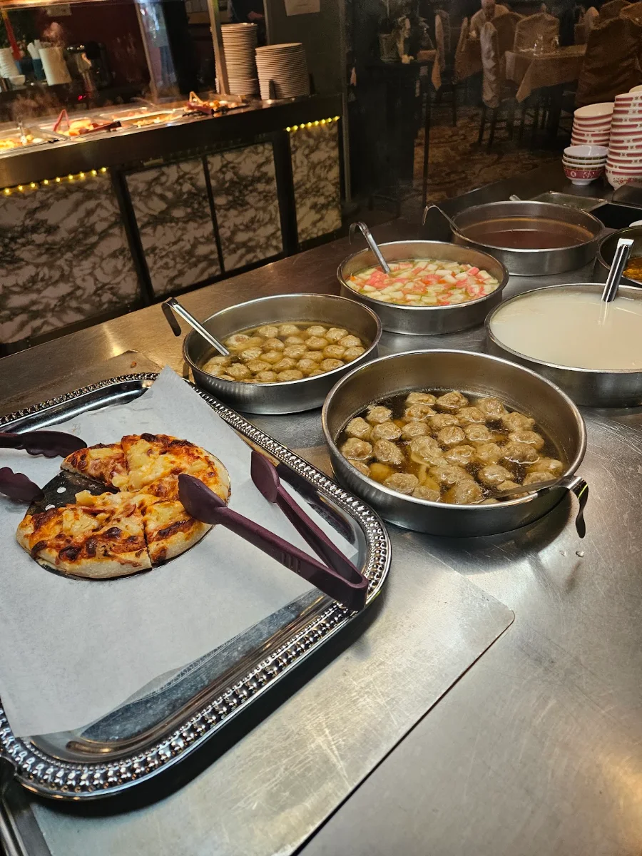 Pizza with Soup
