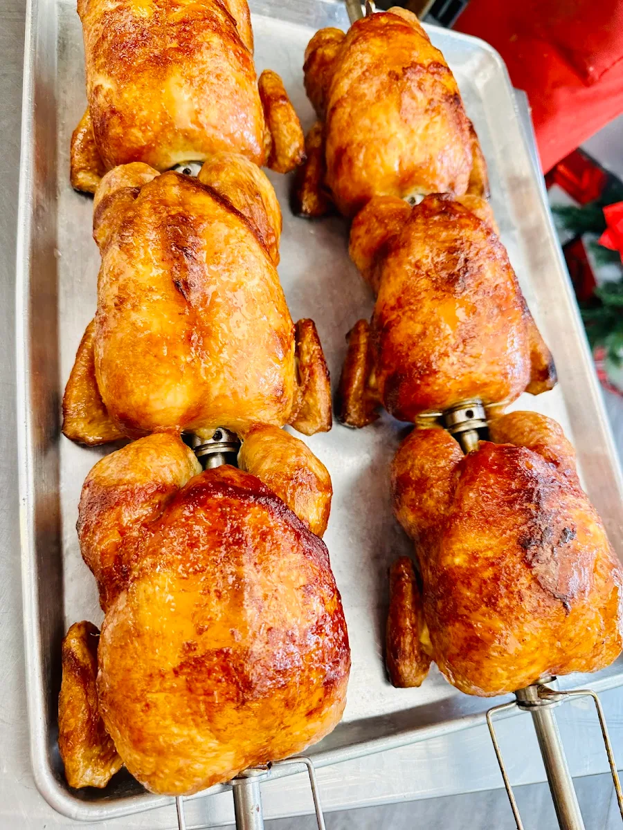 Poulet Rôtis Au Gaz Gas Roasted Chicken