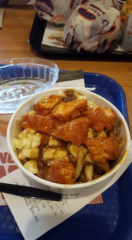 Deep Fried Chicken Poutine