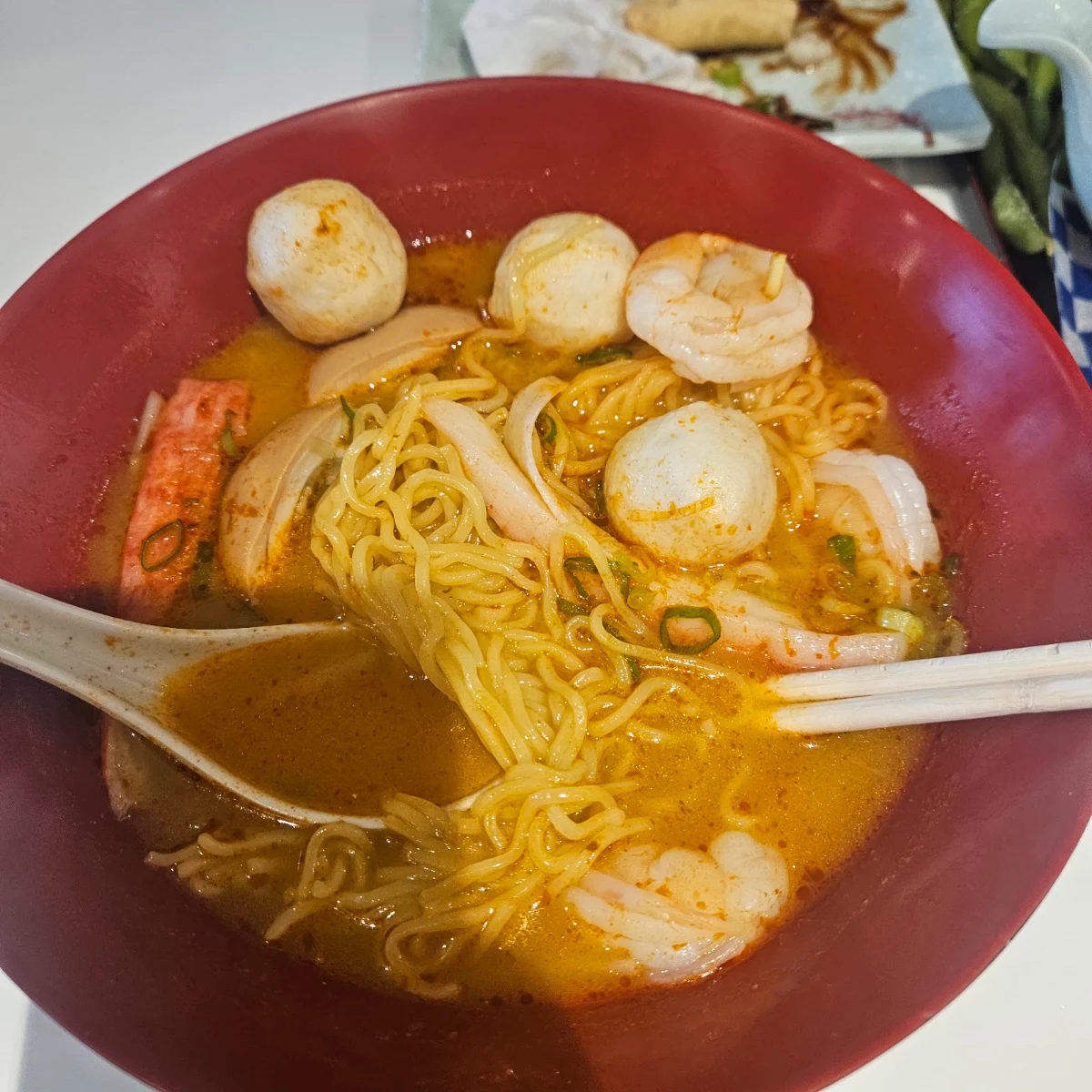 Seafood Laksa Spicy