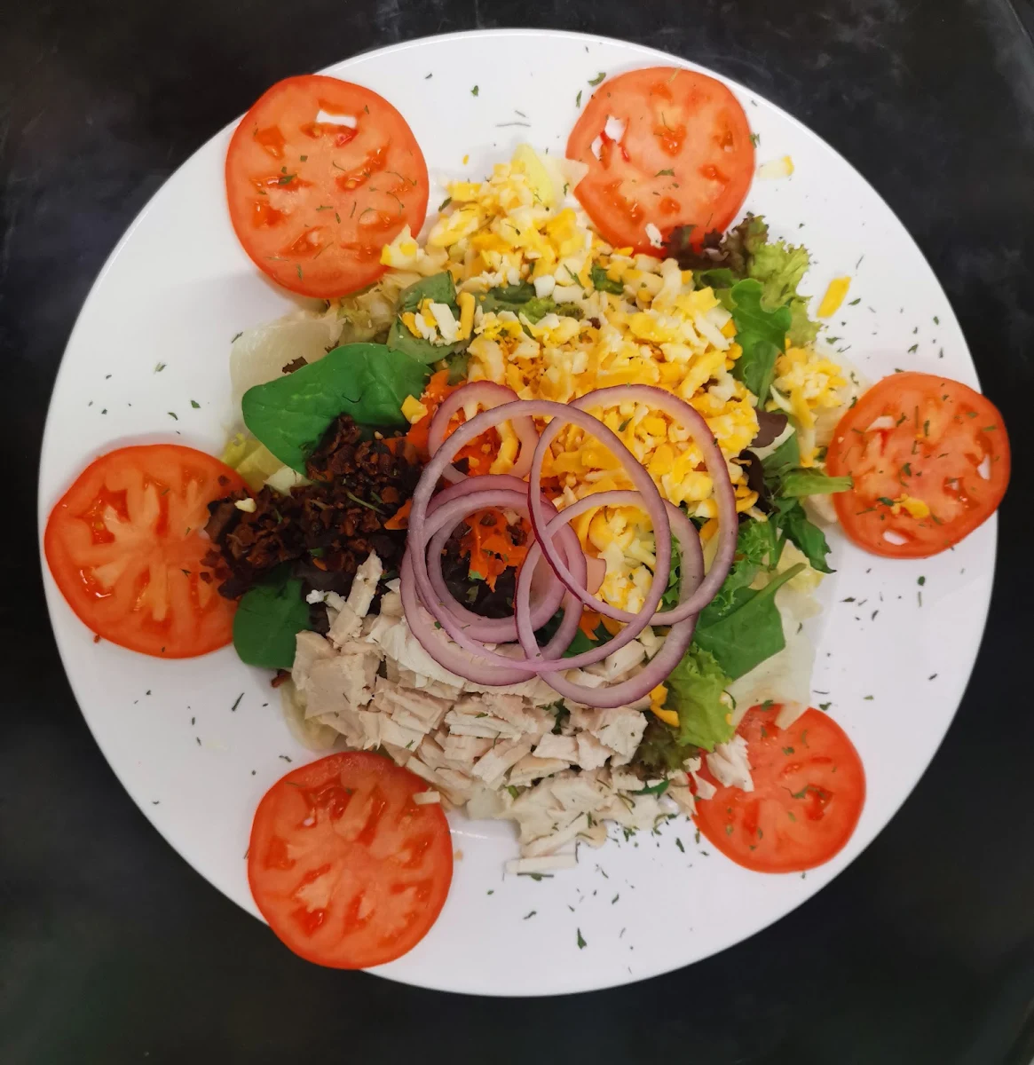 Turkey Club Salad