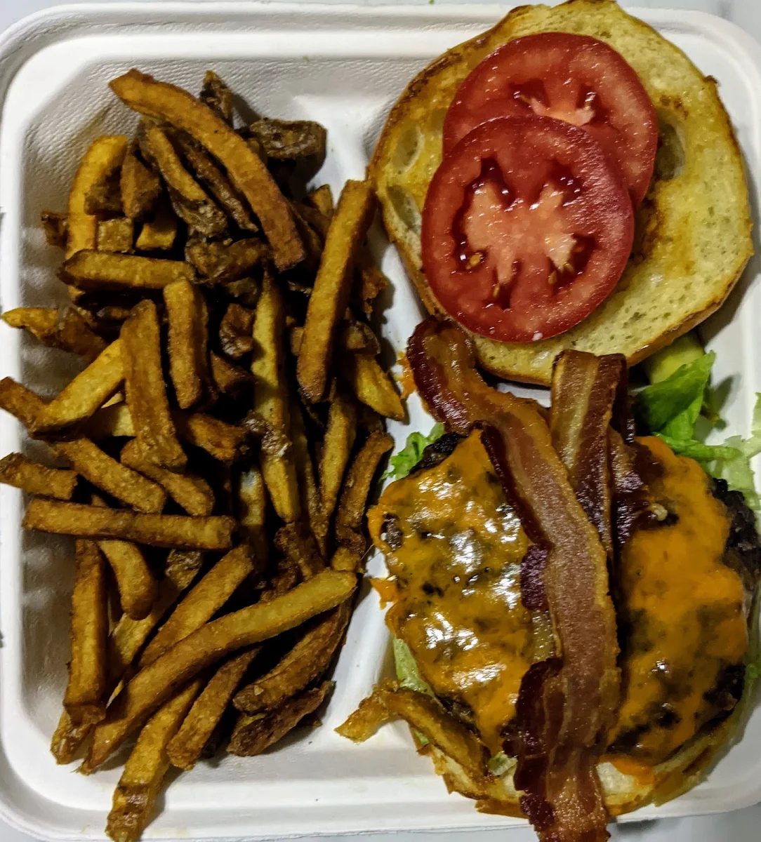 Bacon Cheddar Burger