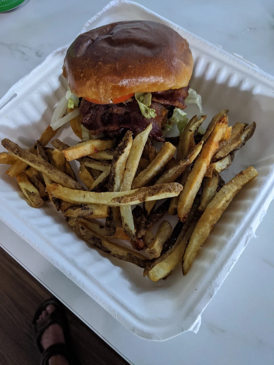 Cheddar Bacon Burger