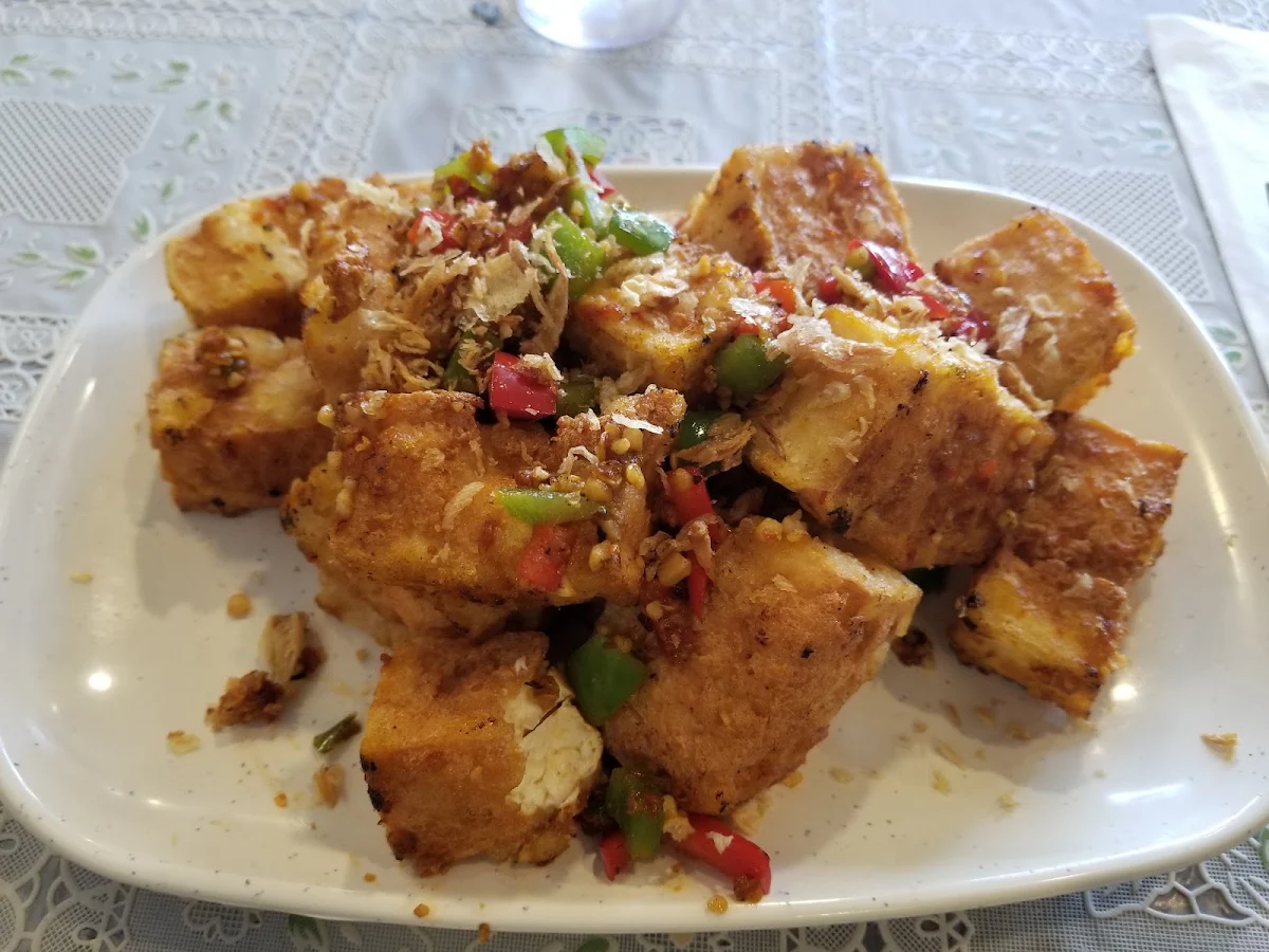 Fried Fish with Fried Tofu