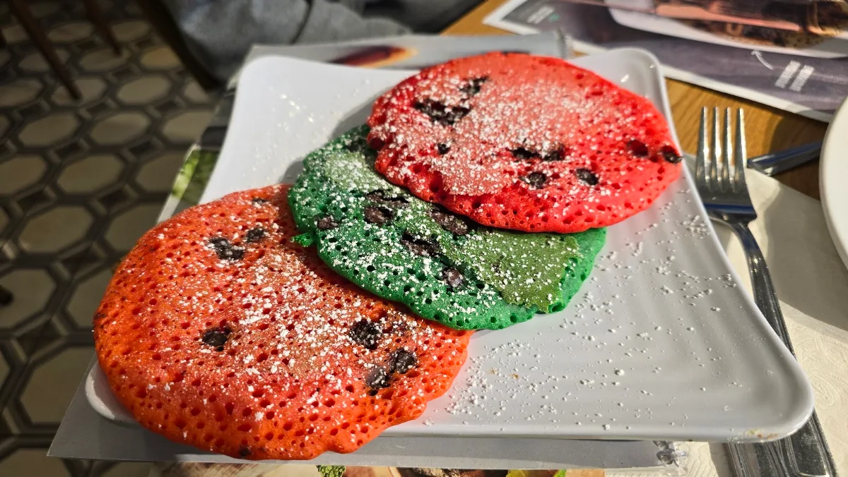 Rainbow Pancakes
