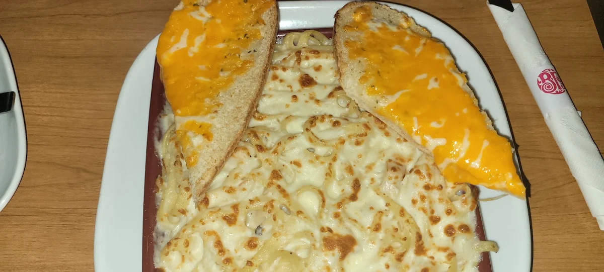 Fettuccine Alfredo with Chicken Alfredo