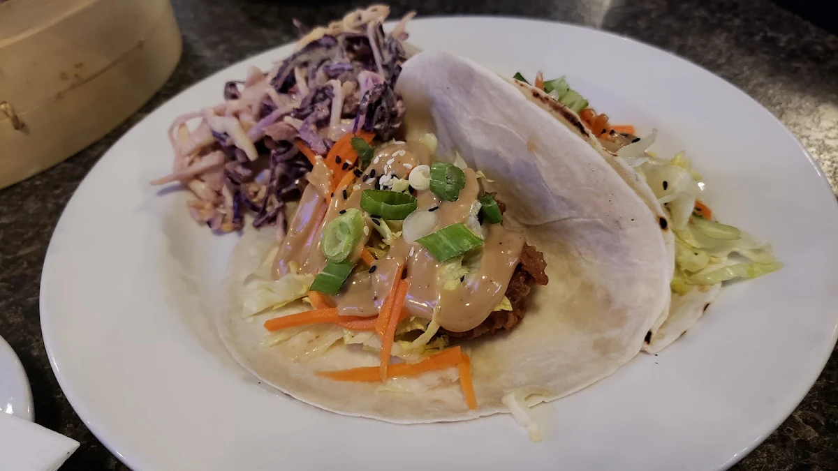 Crispy Pork Tacos, Freddy's Brewpub
