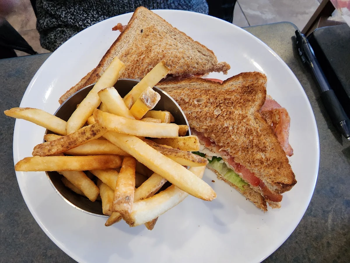 Club Sandwich with Fries
