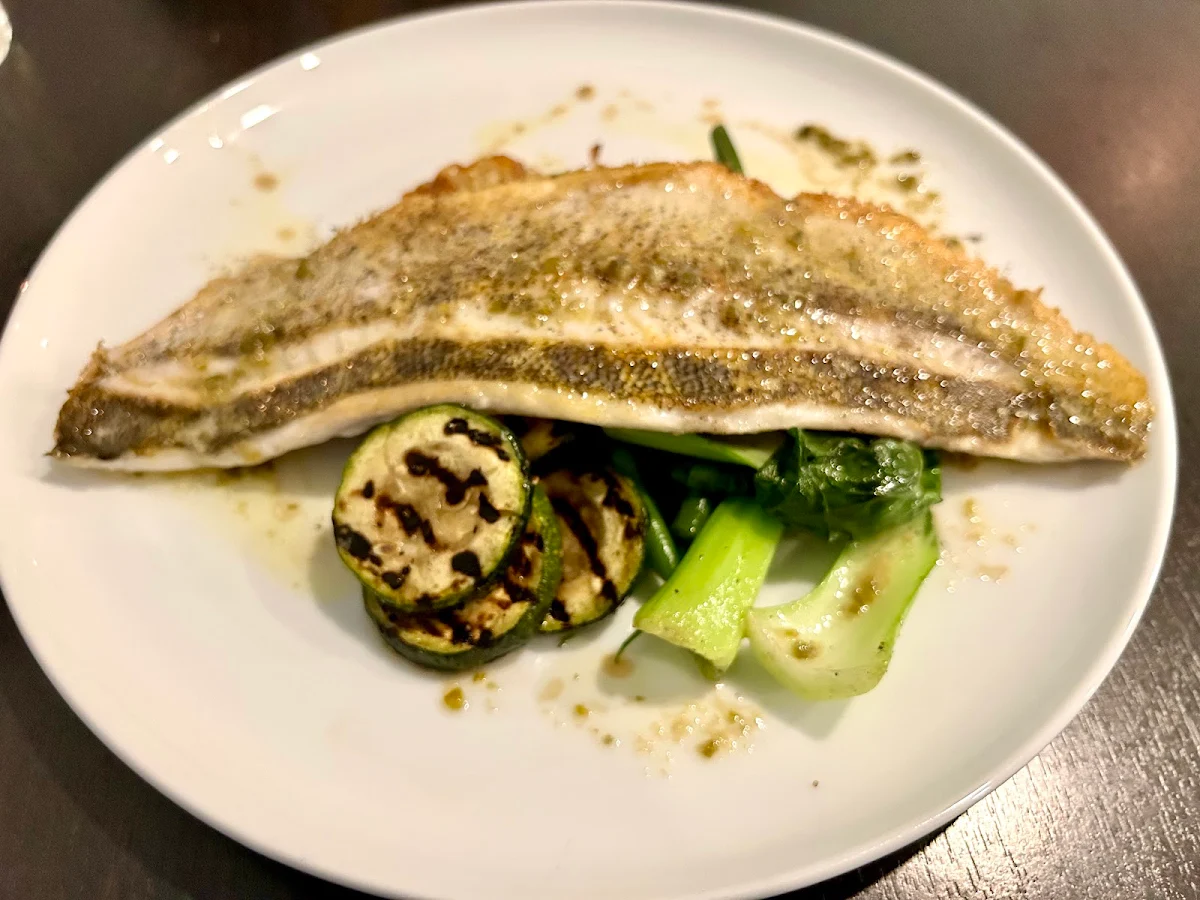 Pan Seared Pickerel