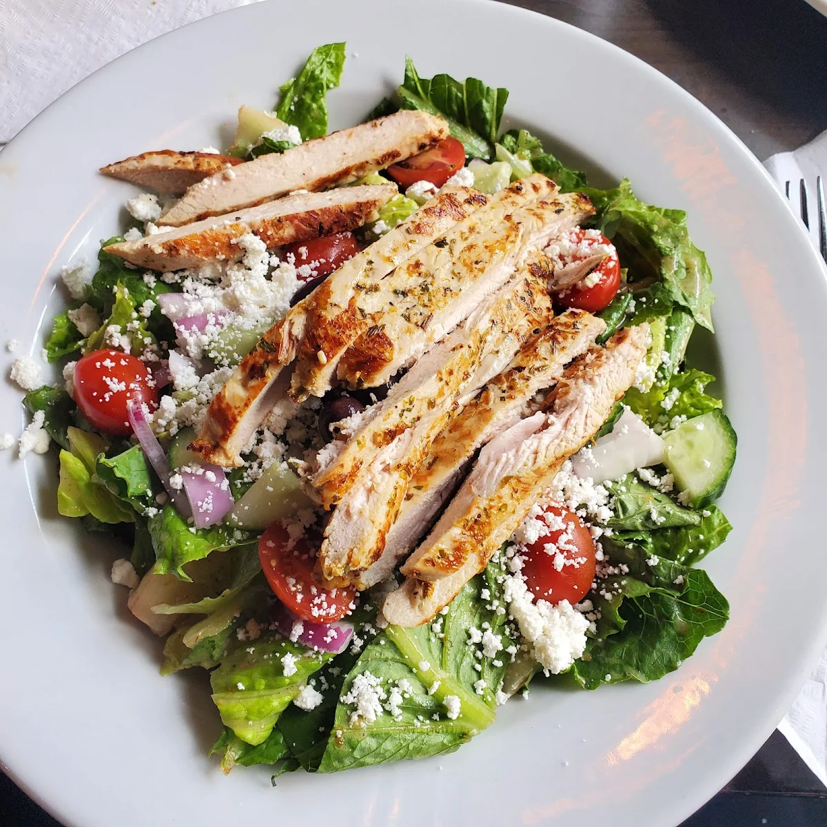 Asiago Chicken Caesar Salad