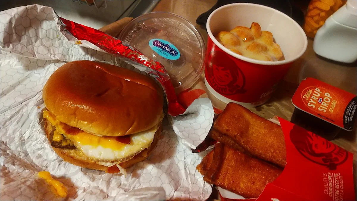 Breakfast Baconator and Cinnabon Pull-A-Part