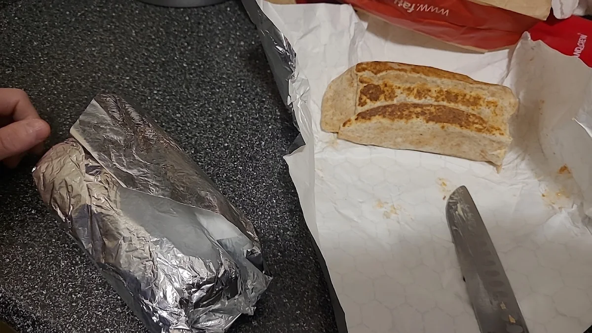 Lil Roasted Chicken Burrito