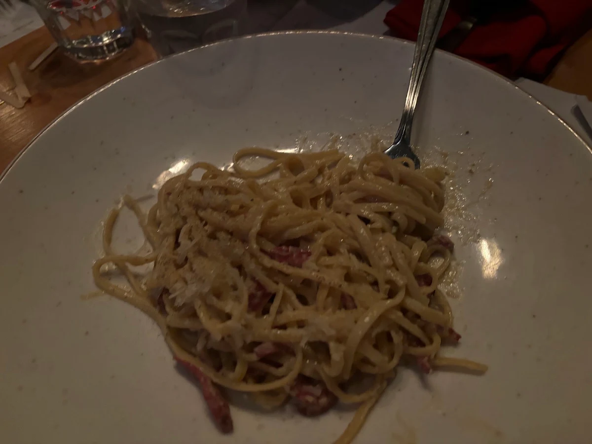 Linguine Carbonara