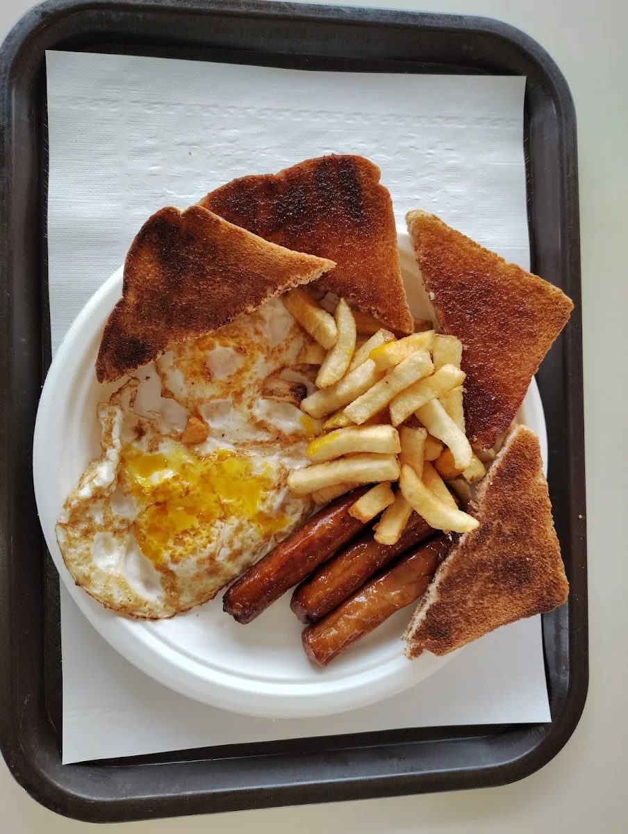 Two Eggs Home Fries & Toast