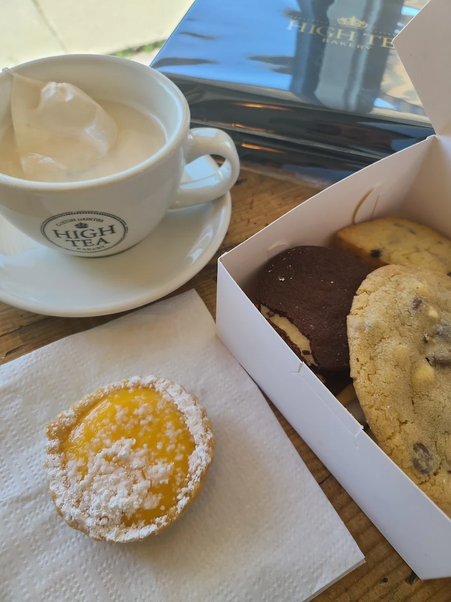 London Fog and Lemon Tart