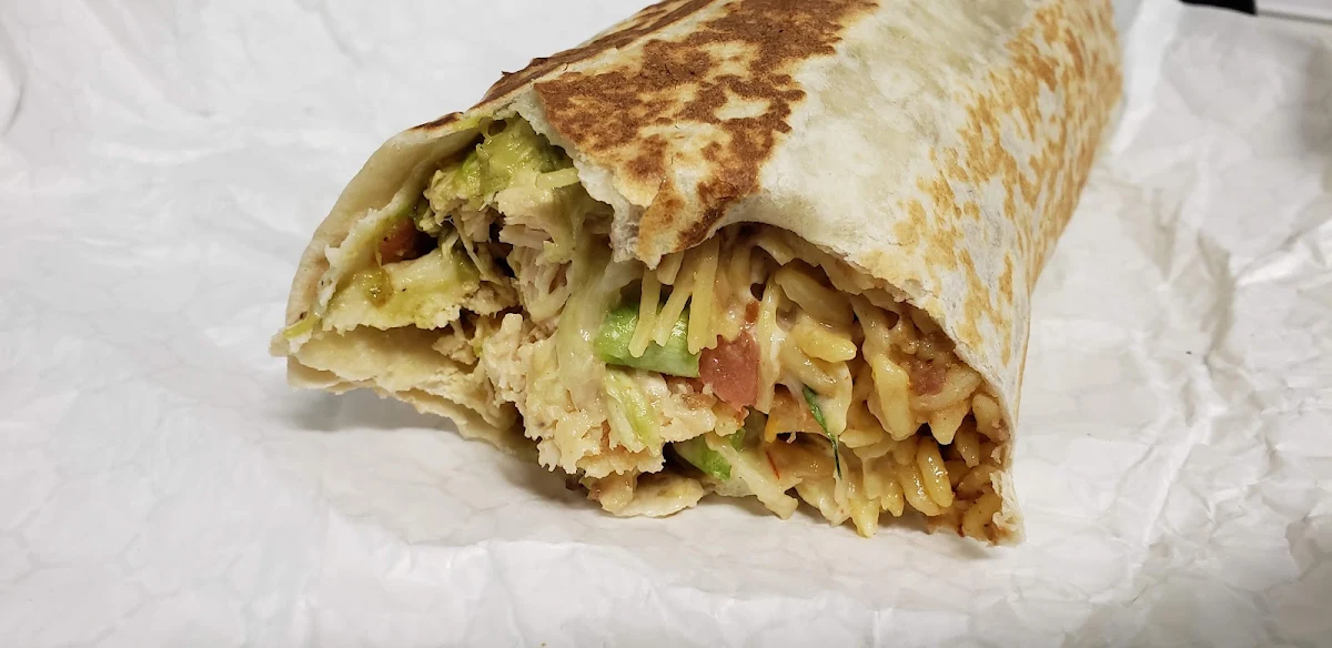 Baked Chicken Burrito