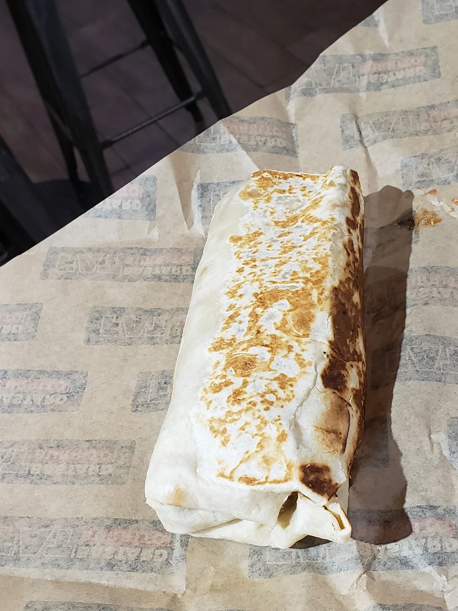 Crispy Chicken Lime Burrito