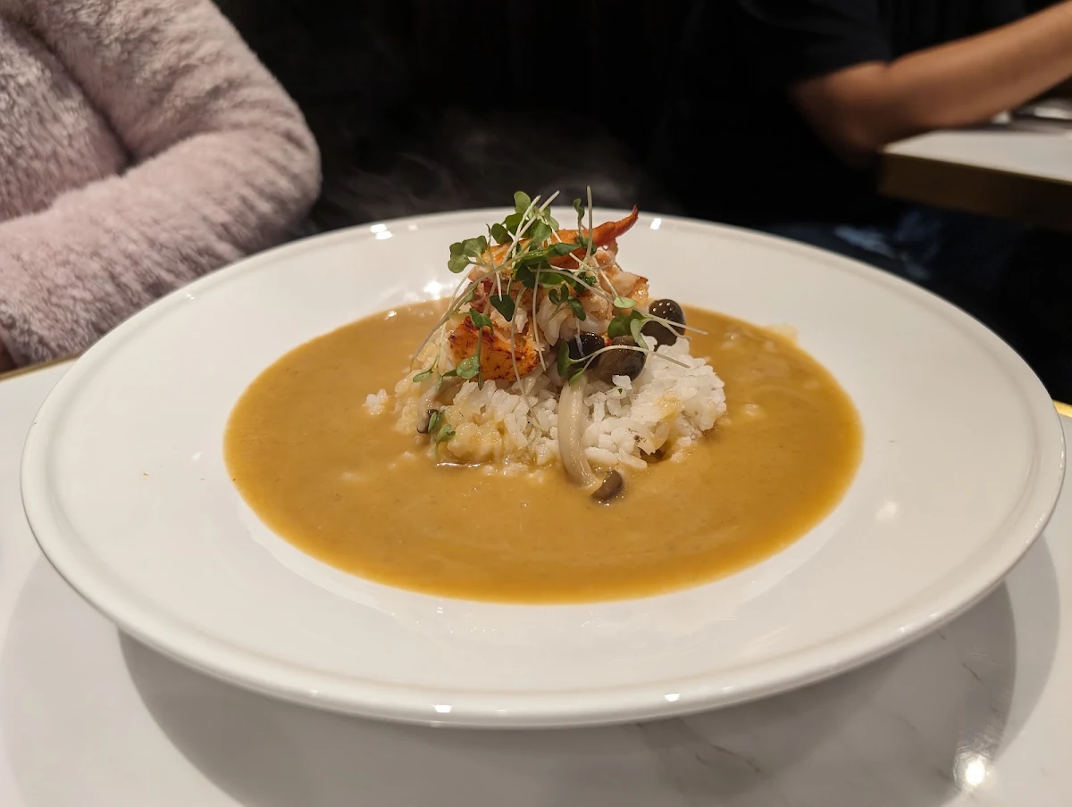 Lobster Bisque with Rice