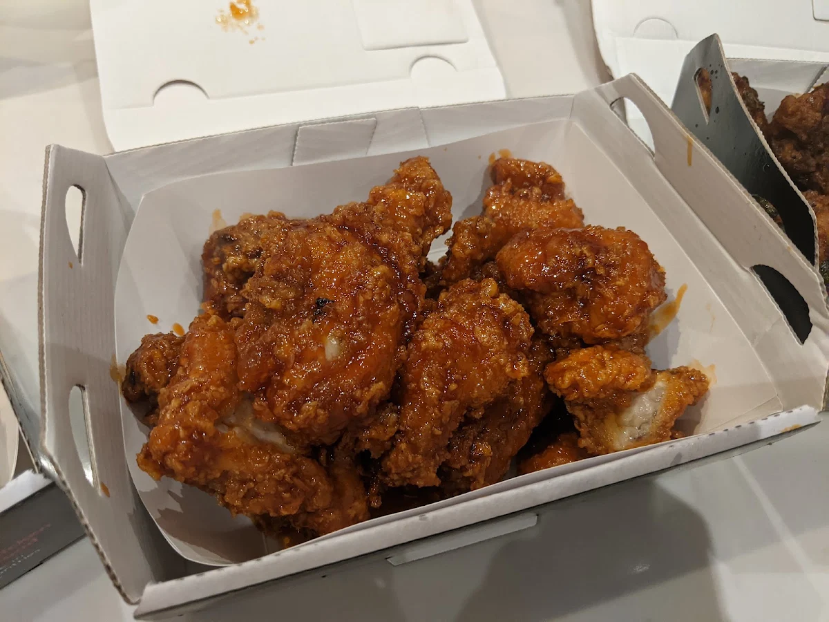Golden Fried and Secret Sauce