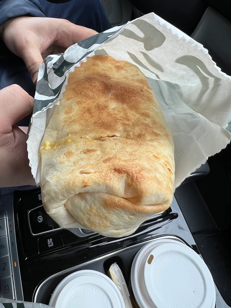 Bacon Sausage & Egg Wrap