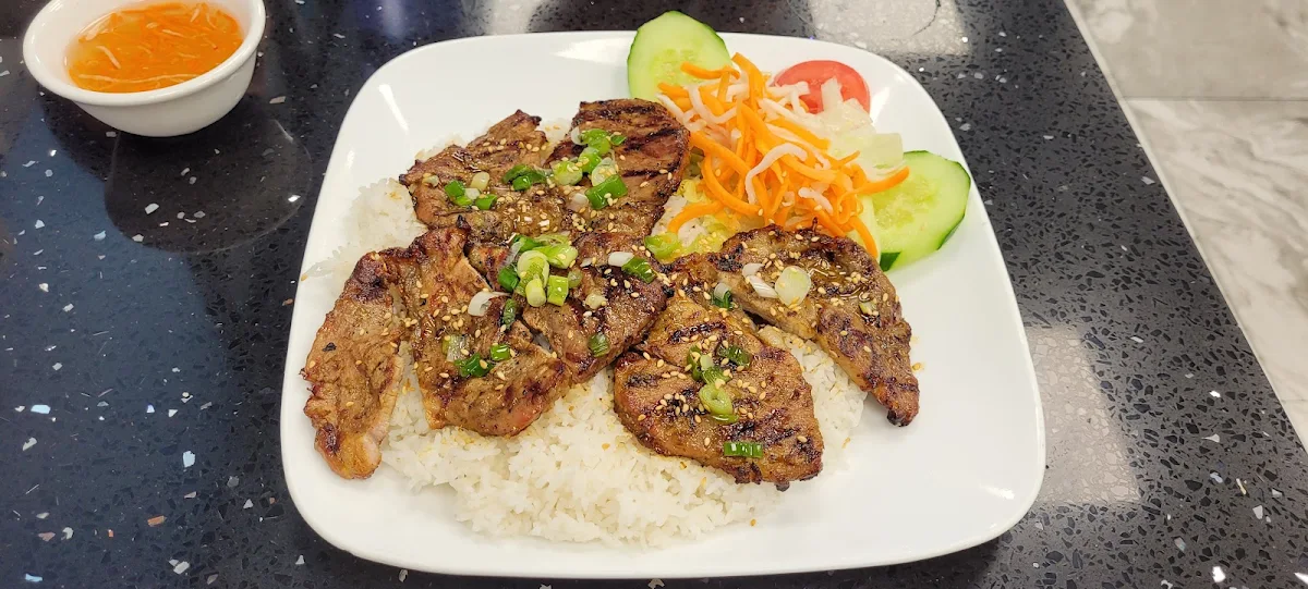 Grilled Lemongrass Pork Chop