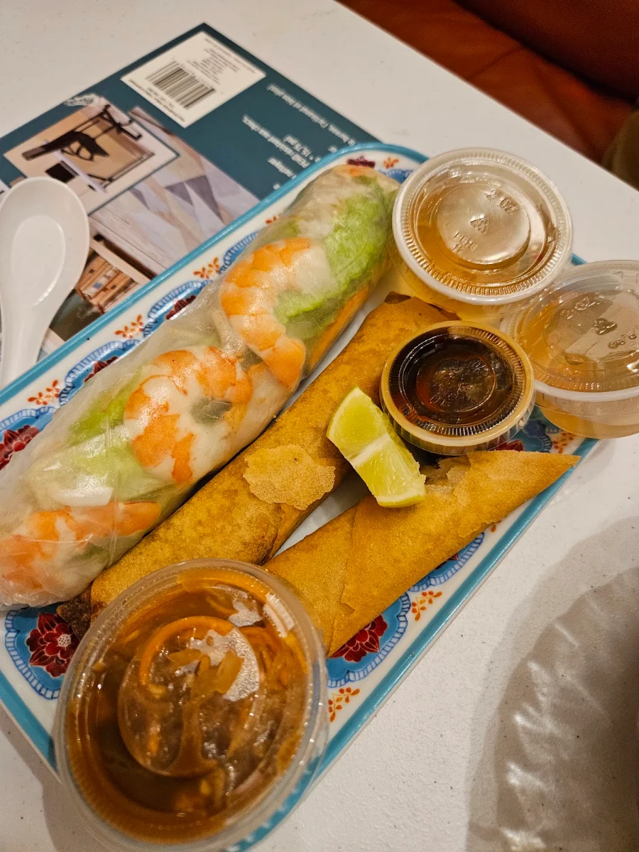Salad Roll and Spring Roll