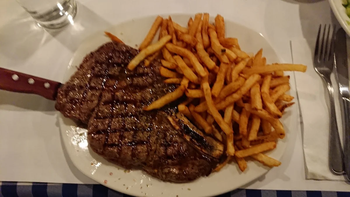 Assiette Steak D'Entrecôte Rib Steak Plate