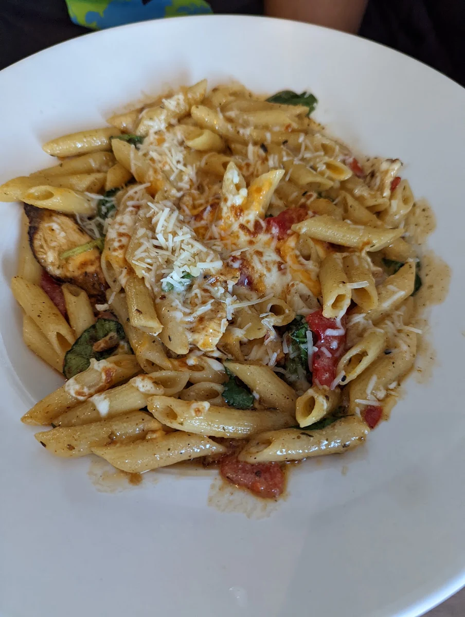 Cheese Cajun Chicken Penne