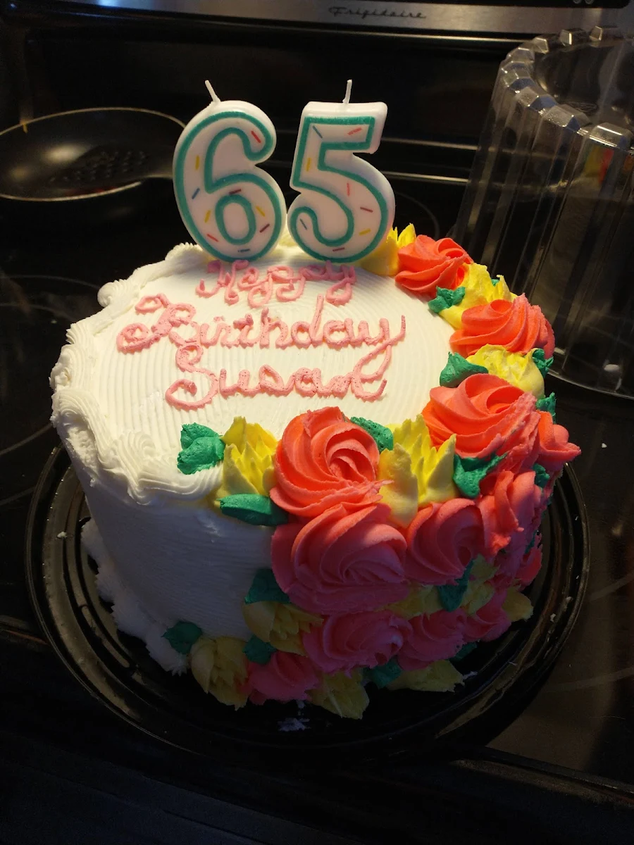 Marble Cake with Butter Cream Icing