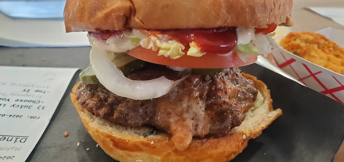 Juicy Lucy on Fire