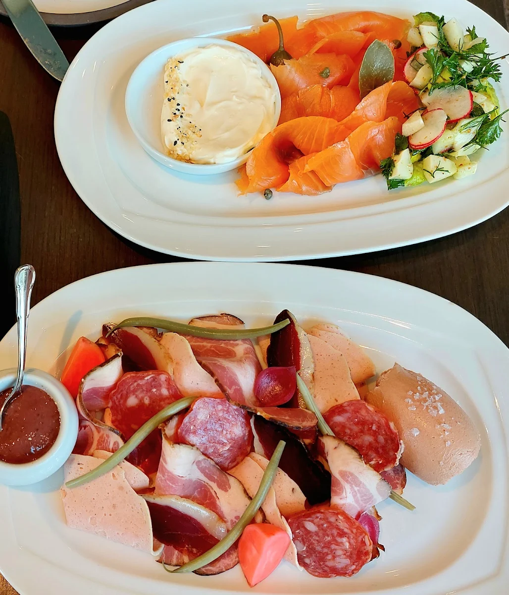 Charcuterie and Smoked Salmon
