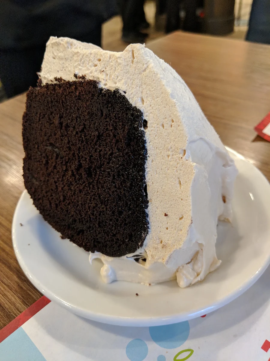 Chocolate Cake with Boiled Icing