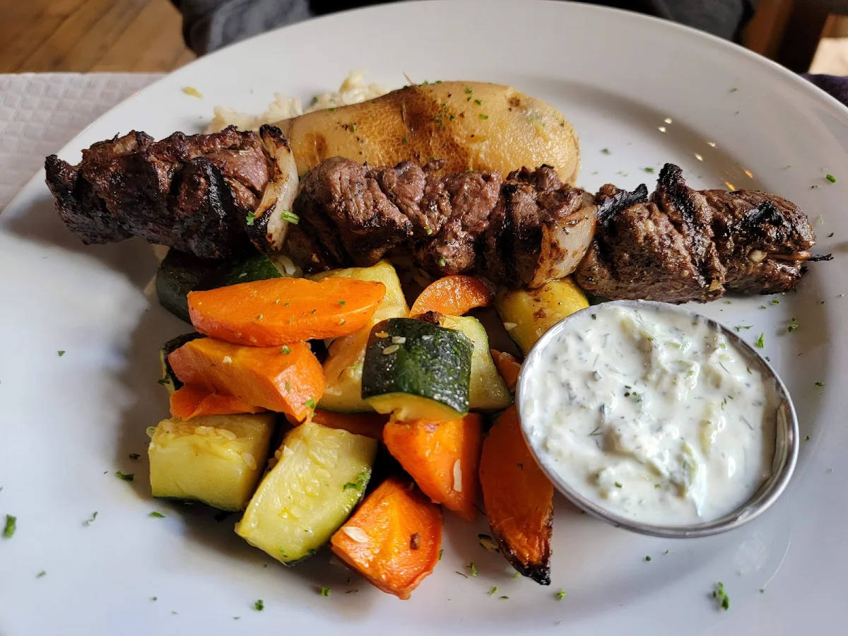 Beef Souvlaki