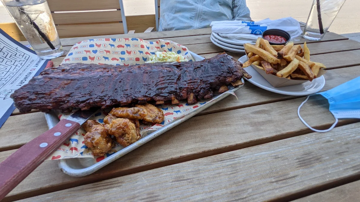 Rib and Wing Combo