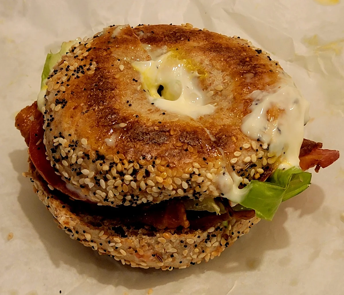 Whole Wheat Everything blt Bagel Avocado Toast