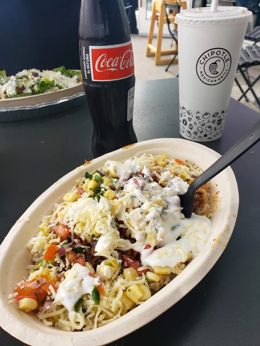Barbacoa Brown Rice Bowl