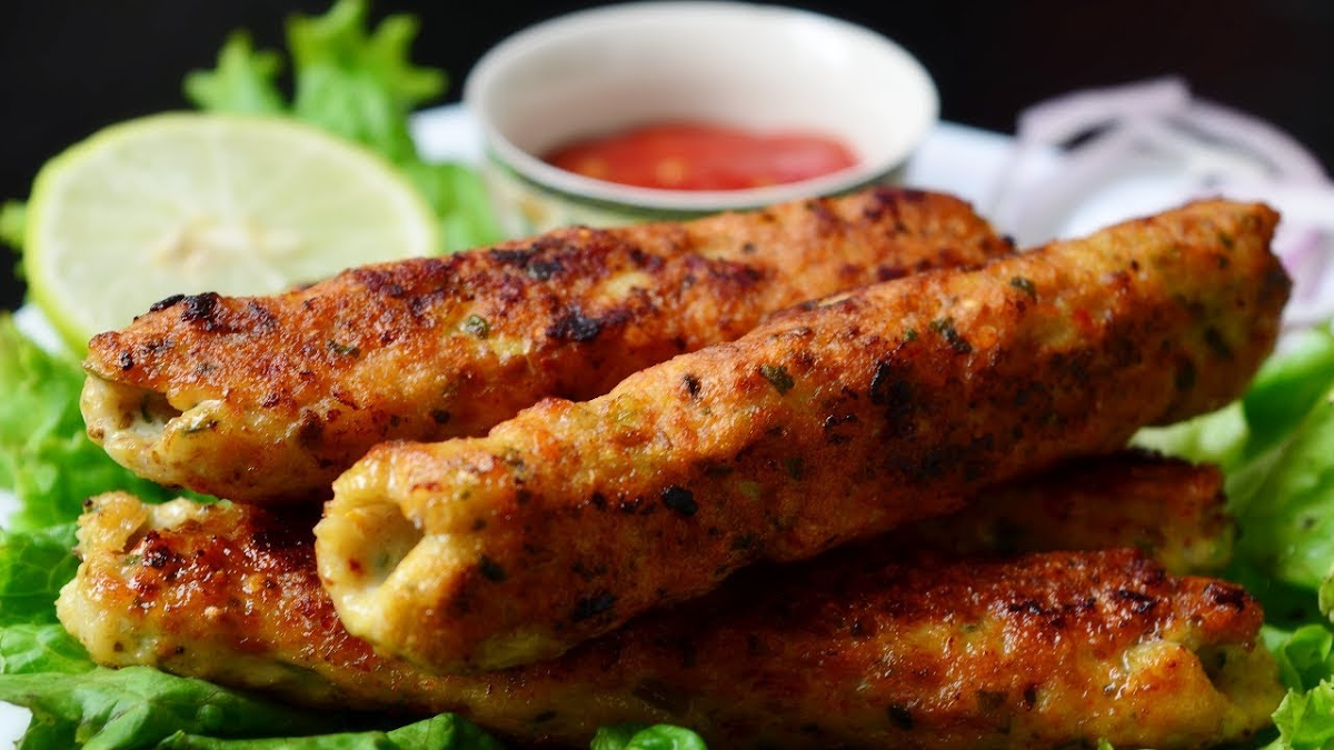 Handmade Chicken Seekh Kebab