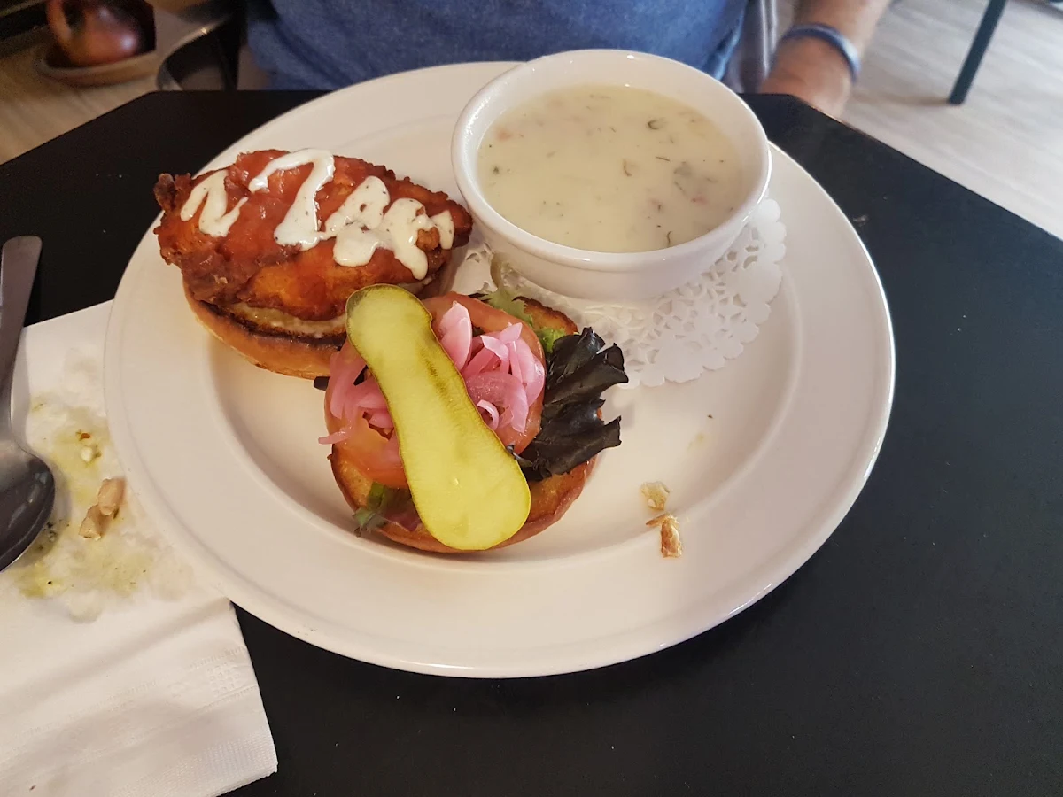Buffalo Chicken Burger
